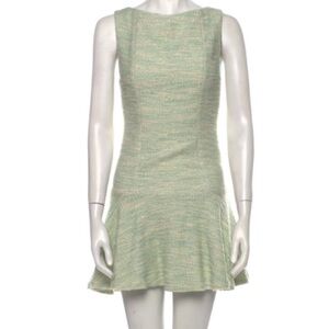 Alice + Olivia Lora Tweed Mini Dress